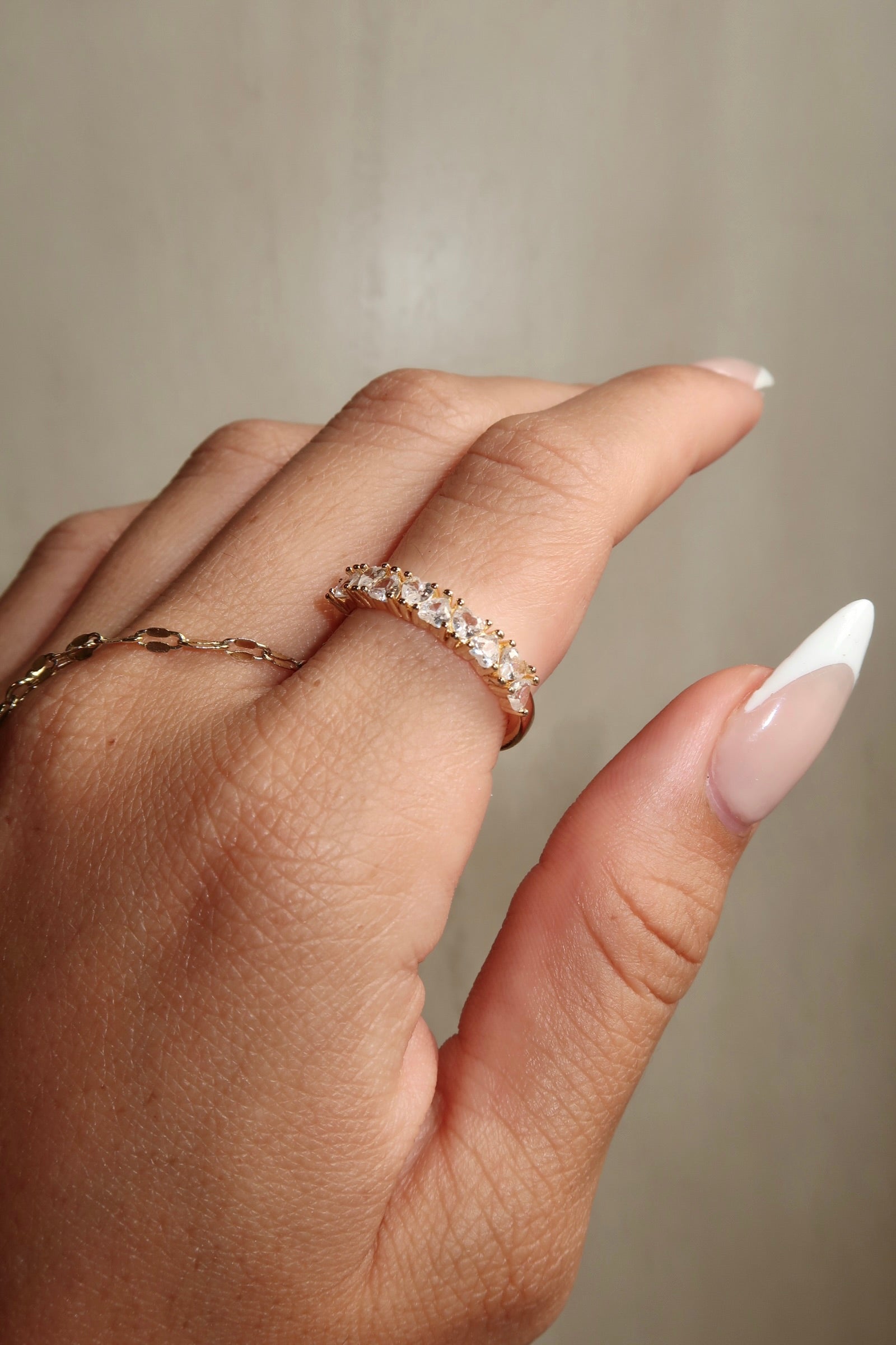 Heart CZ Ring