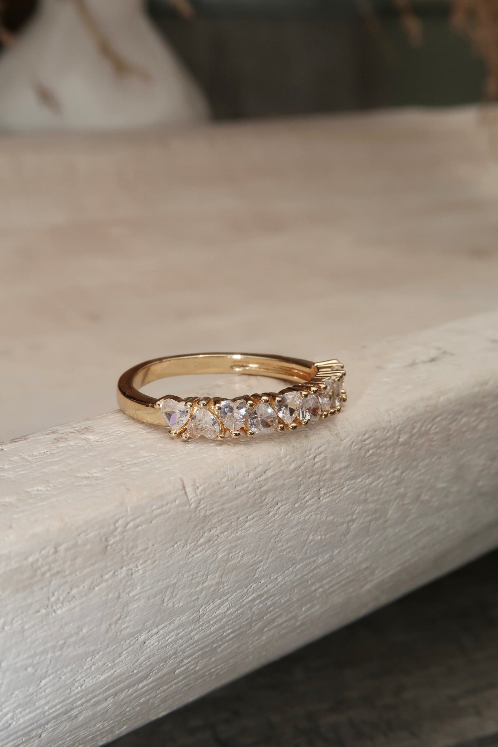 Heart CZ Ring
